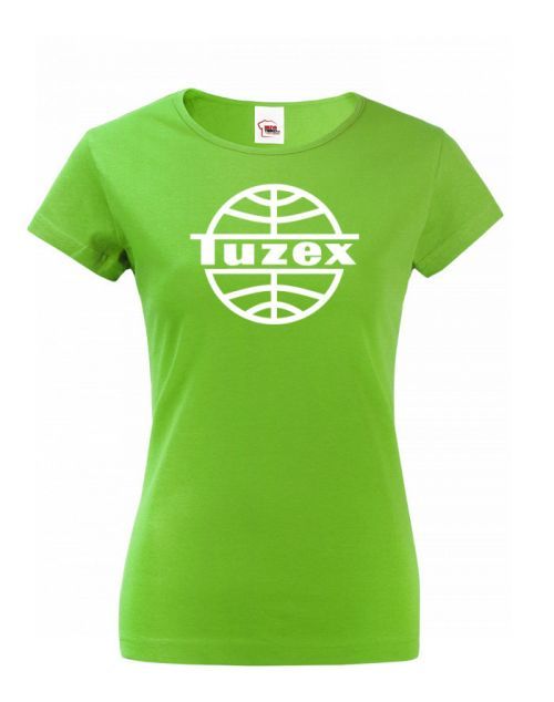Dámské retro tričko s potiskem Tuzex