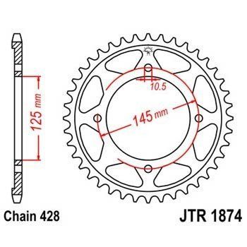 JT Sprockets Rozeta JTR 1874.56