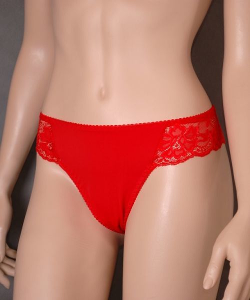 Dámské kalhotky string Ewana N 88 - L - červená