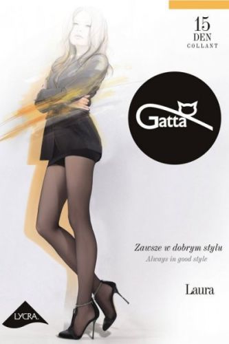 Punčocháče Gatta Laura 15 DEN 5-XL Golden