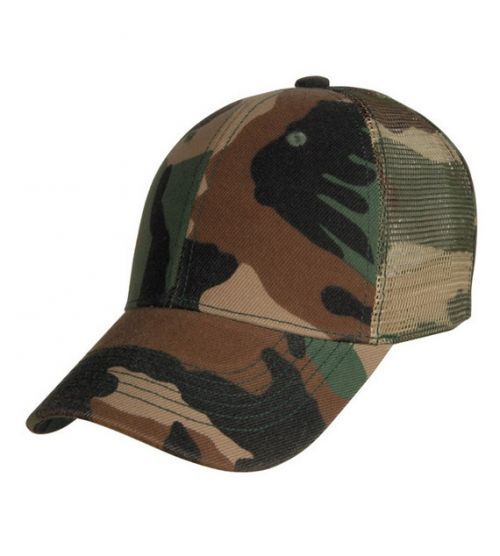 Kšiltovka CoFEE Mesh Army - woodland