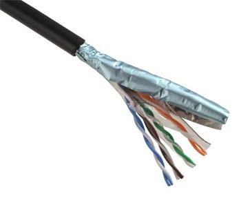 FTP kabel cat.5e drát (solid) Datacom (klubo 100m), venkovní