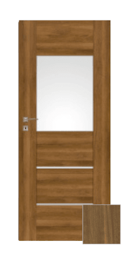 Interiérové dveře Aura 80 cm, levé, otočné AURA2OK80L