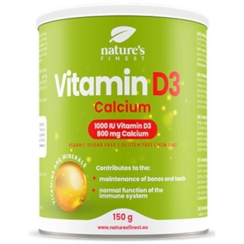 Nutrisslim Vitamin D3 1000iu + Calcium 800 mg 150 g