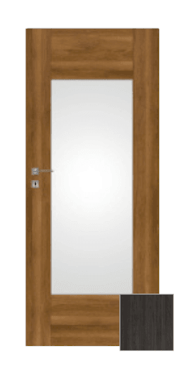 Interiérové dveře Aura 80 cm, pravé, otočné AURA4JA80P