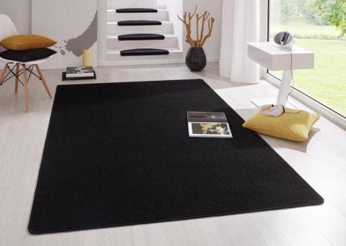 Kusový koberec Fancy 103004 Schwarz - černý - 80x300 cm Hanse Home Collection koberce