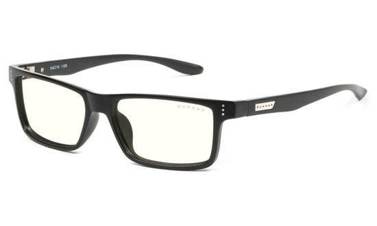 GUNNAR kancelářské dioptrické brýle VERTEX READER / obroučky v barvě ONYX / čirá skla / dioptrie +1,5, VER-00109-1.5