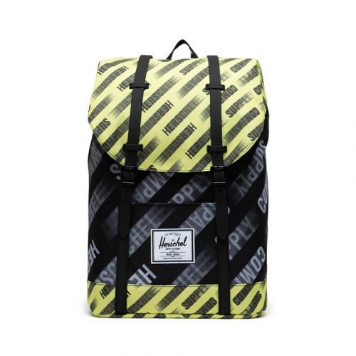 batoh HERSCHEL - Retreat HSC Motion Black-Highlight (04485)