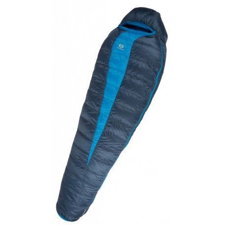 Sir Joseph Paine 400 200 ultralehký letní péřový spací pytel Tmavě modrá/pravý zip