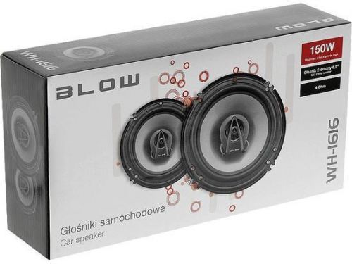 BLOW WH-1616 repro do auta 6.5`` 150W dvoucestný, 2 ks