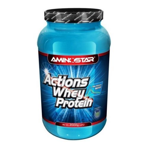 Whey Protein ACTIONS(R) 65, Vanilka, 2000 g