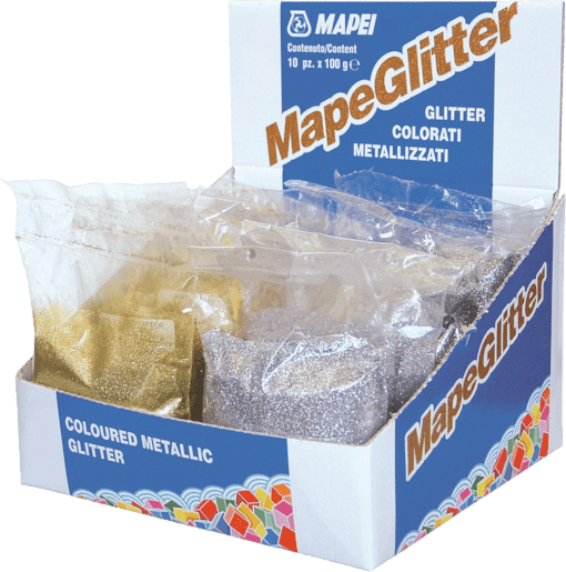 MAPEGLITTER stříbrný Mapei, 0,1kg / 4595260