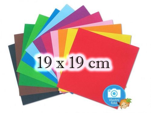 Folia - Max Bringmann Origami papír - 10 x 10 cm, 96 archů ve 12-ti pastelových barvách