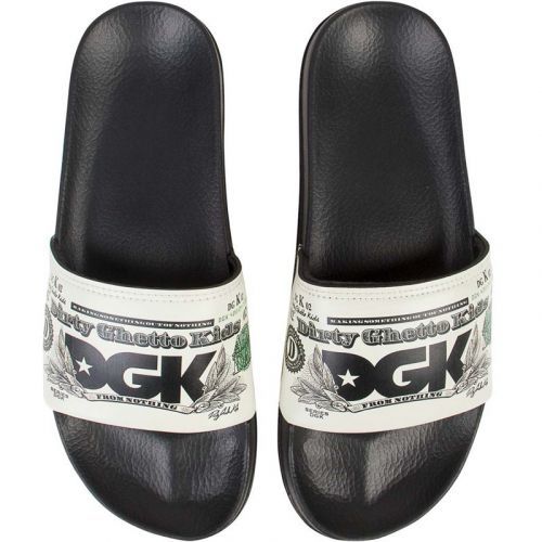 pantofle DGK - Currency Slide Slippers Black (BLACK) velikost: 7