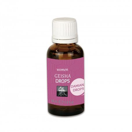 Kapky HOT Shiatsu Geisha Drops 30 ml Shiatsu