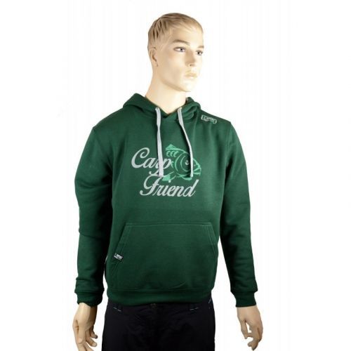 R-Spekt Mikina s kapucí Carp Friend deep green - | vel. XXL R-Spekt