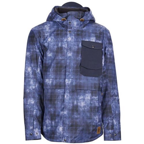 bunda SESSIONS - Wire Jacket Faded Flannel-Navy (FAD)