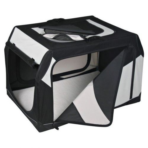 Transportní nylonový box Vario S 61x43x46 cm černo-šedý