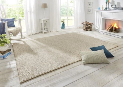 BT Carpet - Hanse Home koberce Ložnicová sada Wolly 102843 Creme - 2 kusy: 67x140 + 1 kus: 67x250 cm Béžová