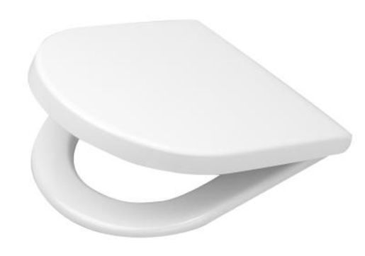 WC prkénko Duravit Starck 3 duroplast bílá 0063890000
