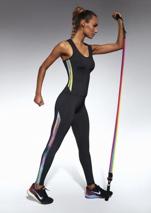 Legíny Cosmic - Bas Bleu - M - černá