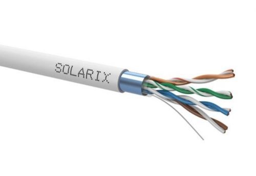 Instalační kabel FTP Solarix CAT5E PVC (305m/bal)