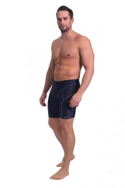Pánské plavky - boxerky BD 377 - SESTO SENSO - tmavě modrá - 2XL
