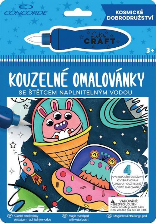 Kouzelné omalovánky CONCORDE, Kosmické dobrodružství A453