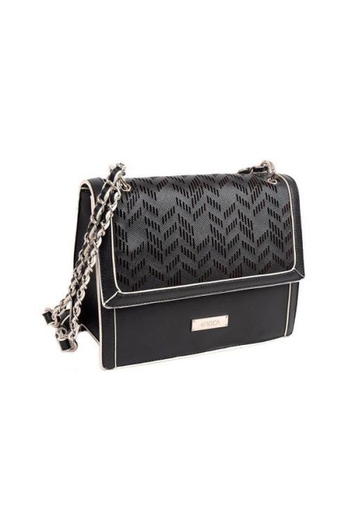 Dámská crossbody kabelka Doca 13915 - černá