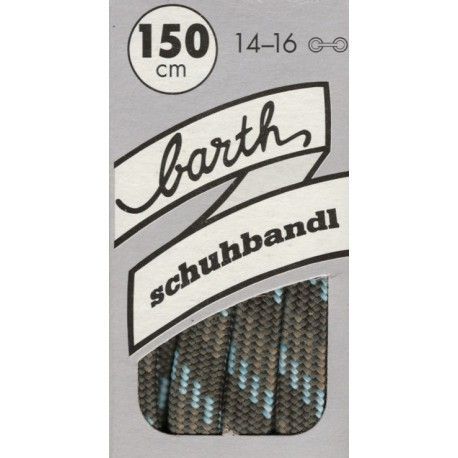 Barth Bergsport Halbrund půlkulaté/150 cm/barva 293 tkaničky do bot