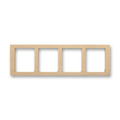 ABB 3901F-A50140 50J Time® Arbo Rámeček, čtyřnásobný vodorovný, přírodní javor