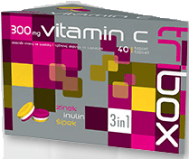 Vitamin C 300 mg tablety 40 Tribox