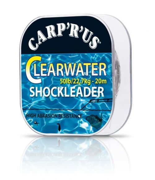 Carp 'R' Us Fluorocarbon Clearwater Shockleader 50lb 20m