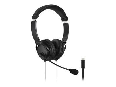 KENSINGTON, Kensington USB-C Hi-Fi Headphones w/Mic