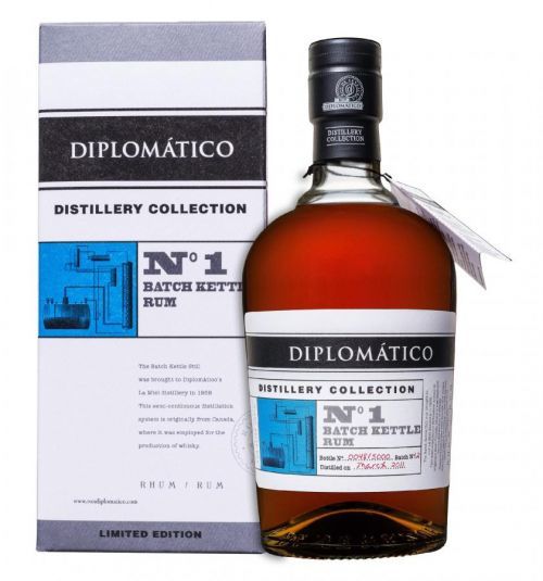 Diplomático Diplomatico Distillery Collection Nº 1 Batch Kettle Rum  47% 0,7l