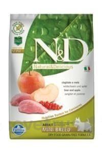N&D Grain Free DOG Adult Mini Boar & Apple 7kg + Doprava zdarma + Množstevní sleva