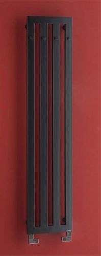 Radiátor kombinovaný Darius 33x150 cm, černá DAH53261500BL