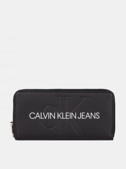 Calvin Klein černá peněženka Zip Around