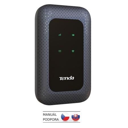 Tenda 4G180 Wireless-N mobile Wi-Fi Hotspot - 4G/3G LTE modem, 802.11b/g/n, microSD, 2100 mAh batt,