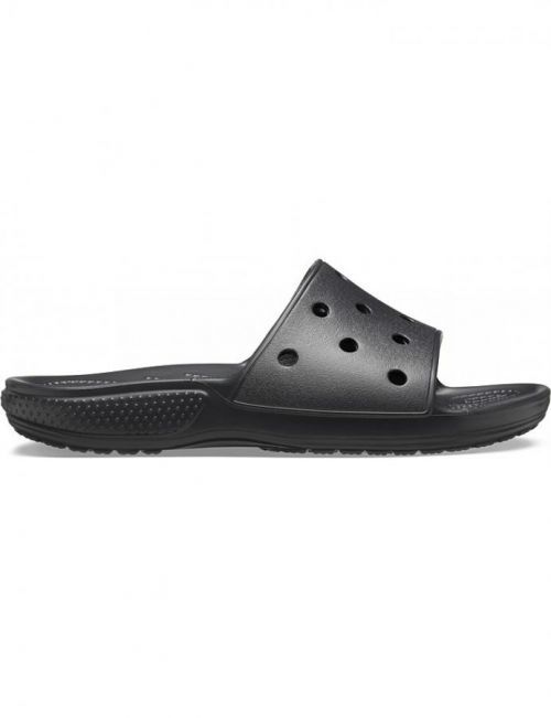 Černé pantofle Crocs