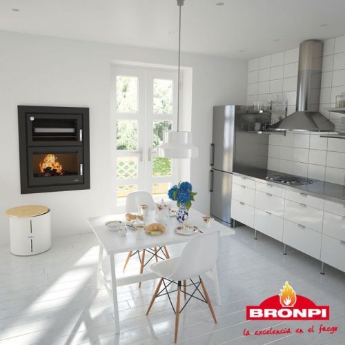 BRONPI krbová kamna MURANO-E s troubou