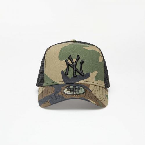 Kšiltovka New Era Clean Trucker  MLB New York Yankees Camo/Black