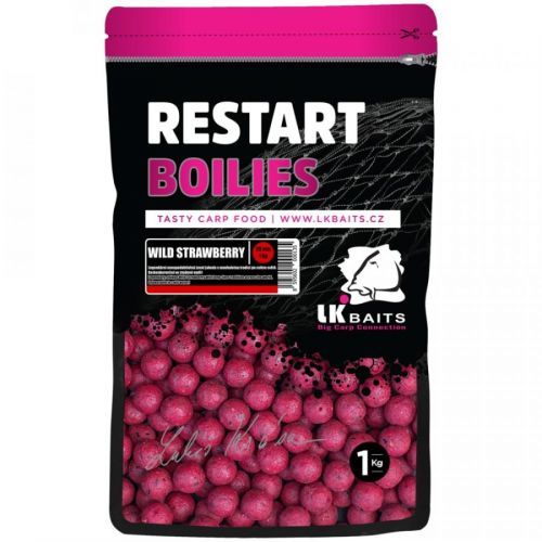 LK Baits Boilie ReStart Wild Strawberry 18mm 1kg