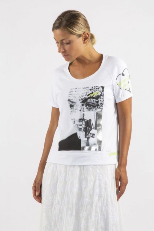 Elisa Cavaletti dámské tričko ELP215027106 Bílá S