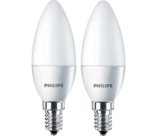 Philips SET 2x LED svíčka Philips E14/4W/230V