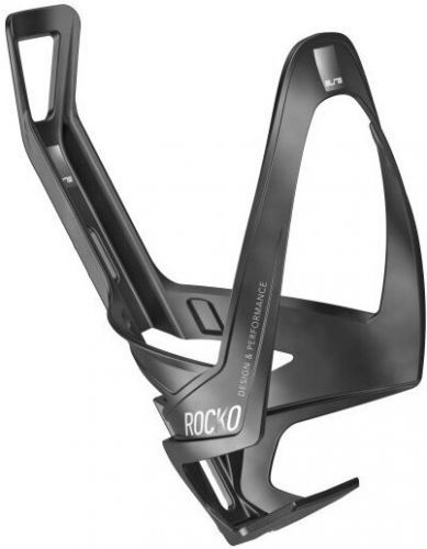 Elite Cycling Rocko Carbon Bottle Cage Black/White Matt