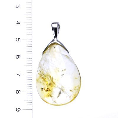ČIŠTÍN s.r.o Přírodní citrín, stříbrný přívěsek s přírodním citrínem, 11,82 g 2917