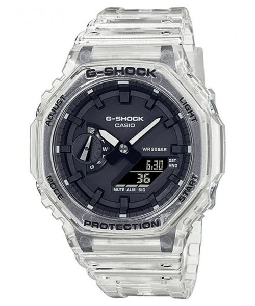 Casio G-Shock GA-2100SKE-7A Transparent Pack