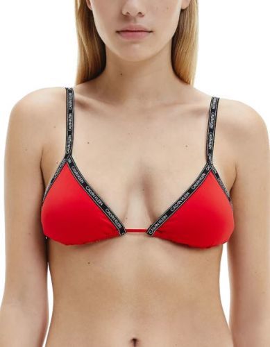 Calvin Klein Dámská plavková podprsenka Triangle KW0KW01272-XMK M