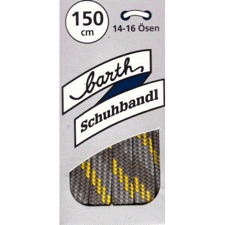 Barth Bergsport Halbrund půlkulaté/150 cm/barva 290 tkaničky do bot
